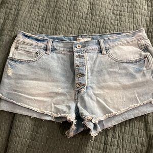 Free People Jean Shorts